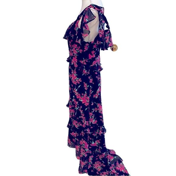 Rachael Zoe Jillian Floral Maxi Dress Size 10 - Picture 4 of 7